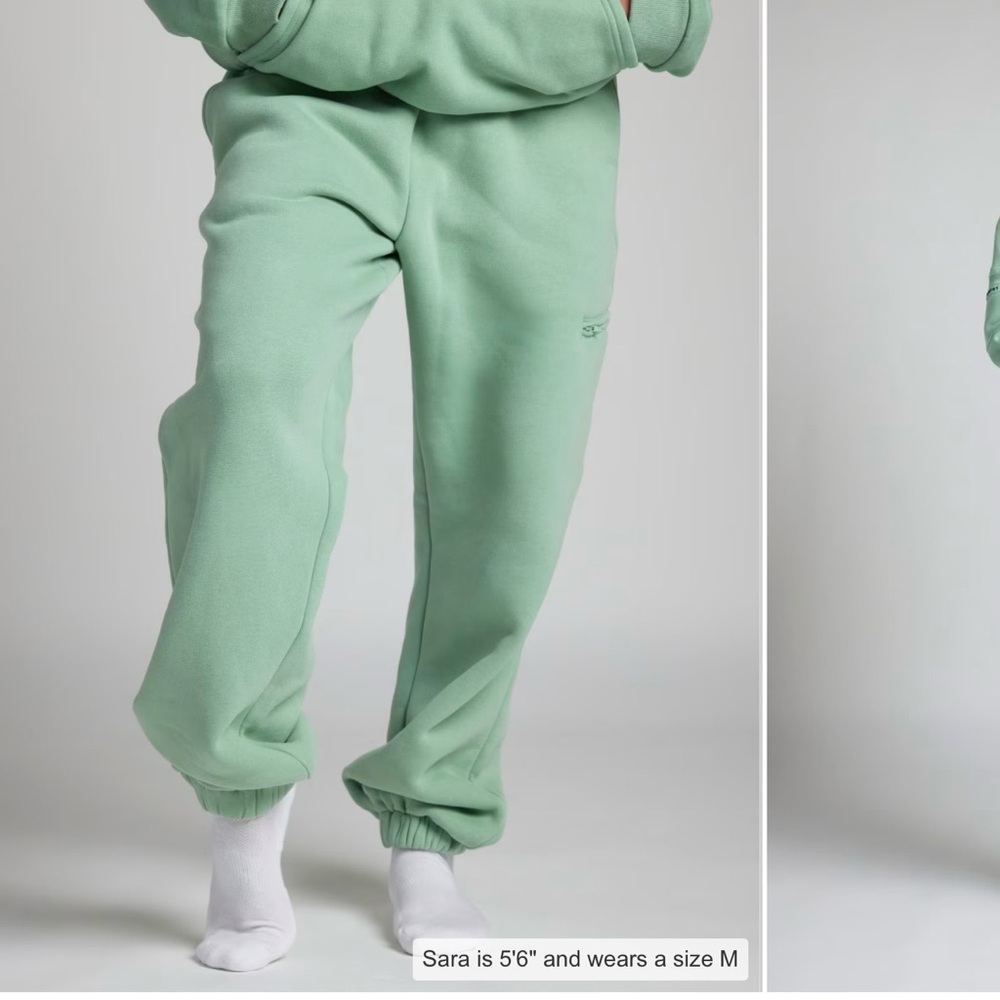 Women's Mint Green Joggers